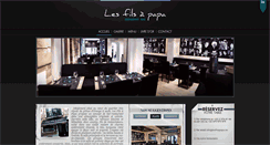 Desktop Screenshot of lesfilsapapa.be